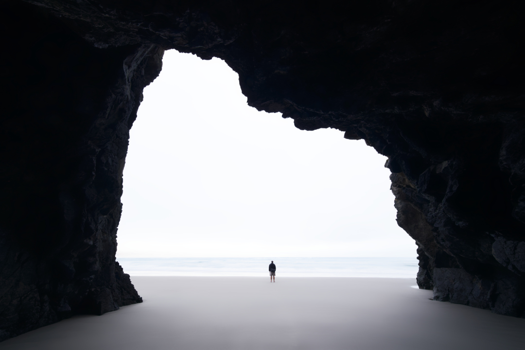 Doctors Point Cave, Otago.