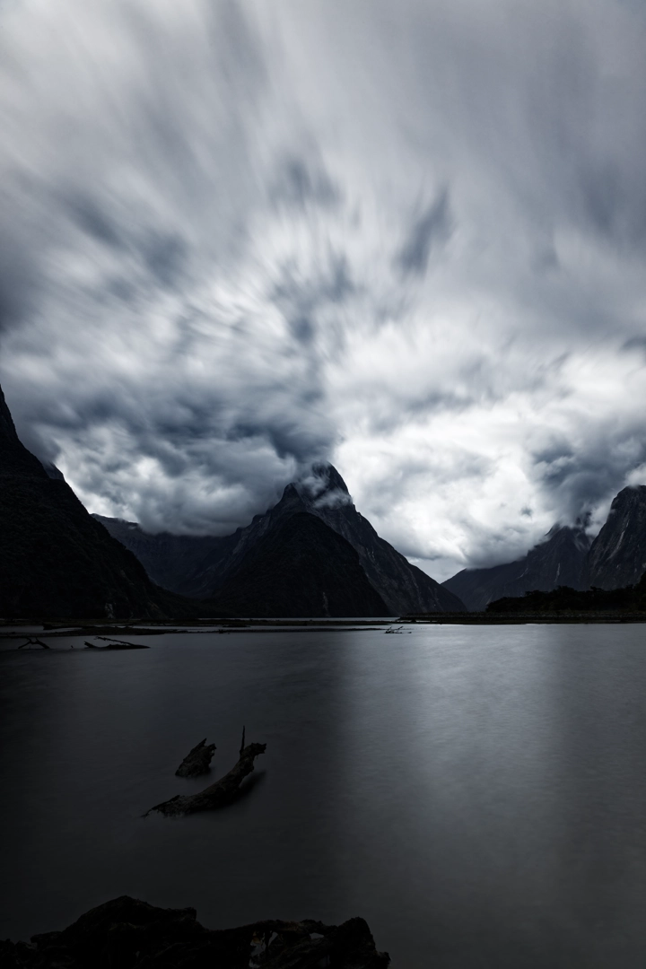 Mitre Peak, Milford Sound, New Zealand.