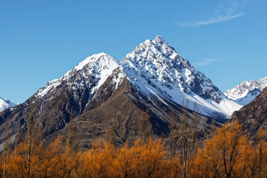 Burnett Mountains, Mackenzie District, New Zealand.