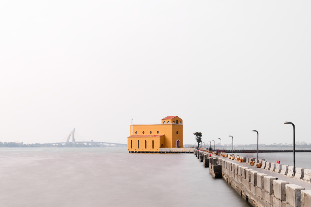 Dapeng Bay Maritime Building, Pingtung, Taiwan.