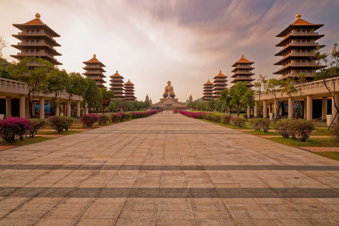 Fo Guang Shan Buddha Museum, Kaohsiung, Taiwan.