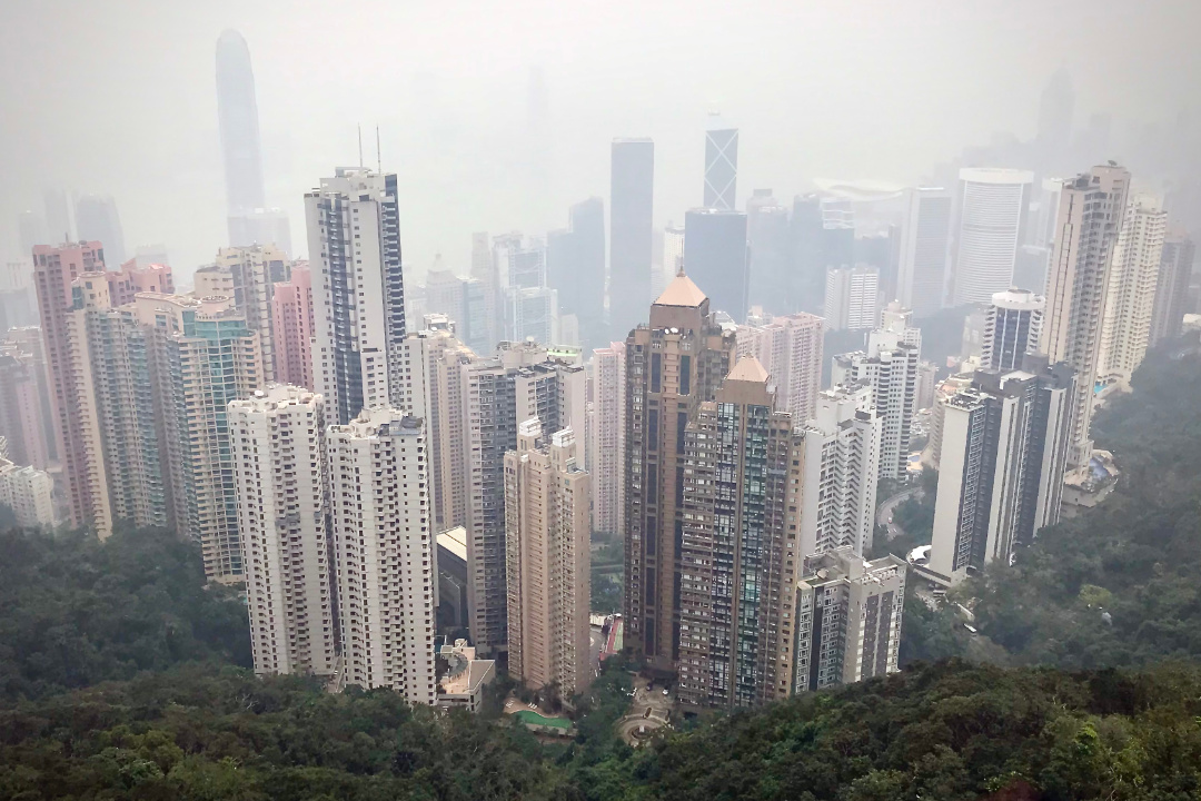 Central Hong Kong.